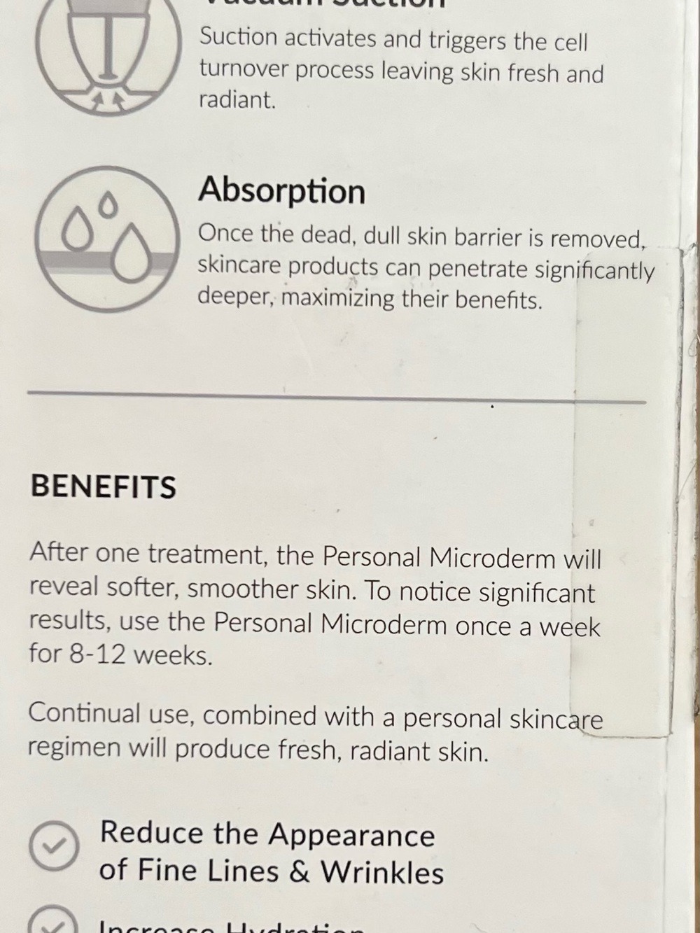 PMD Personal Microderm Classic Clinical-Grade Exfoliation w/ Vacuum Suction NEW - Picture 4 of 6